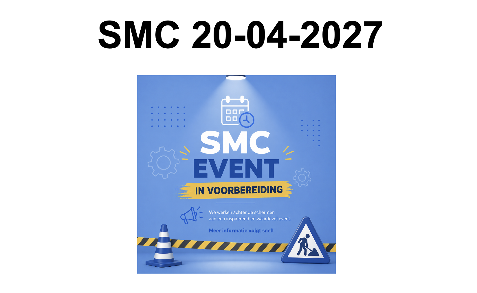 Event in voorbereiding