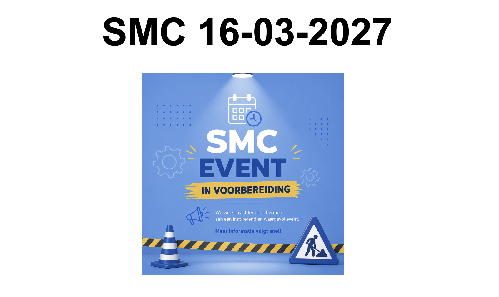 Event in voorbereiding