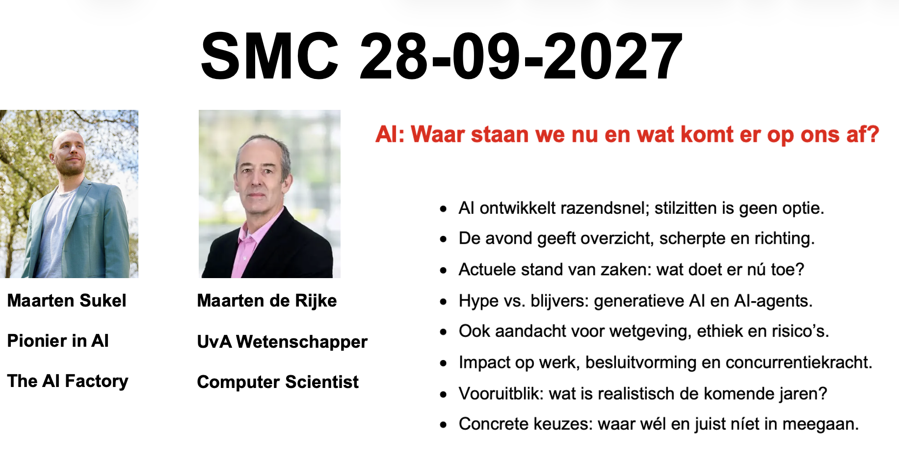 AI: Waar staan we nu en wat komt er op ons af?